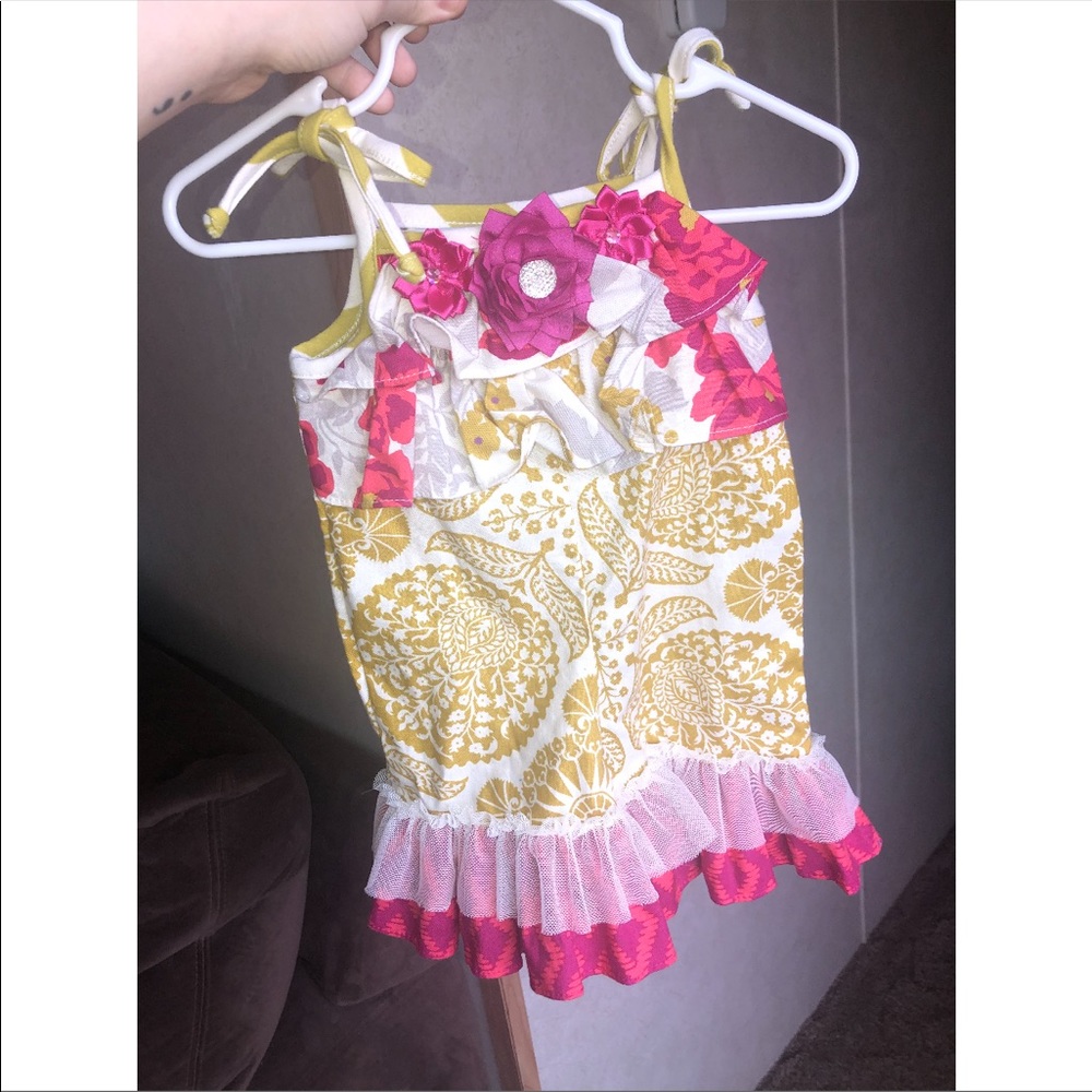 Peaches ‘n Cream romper